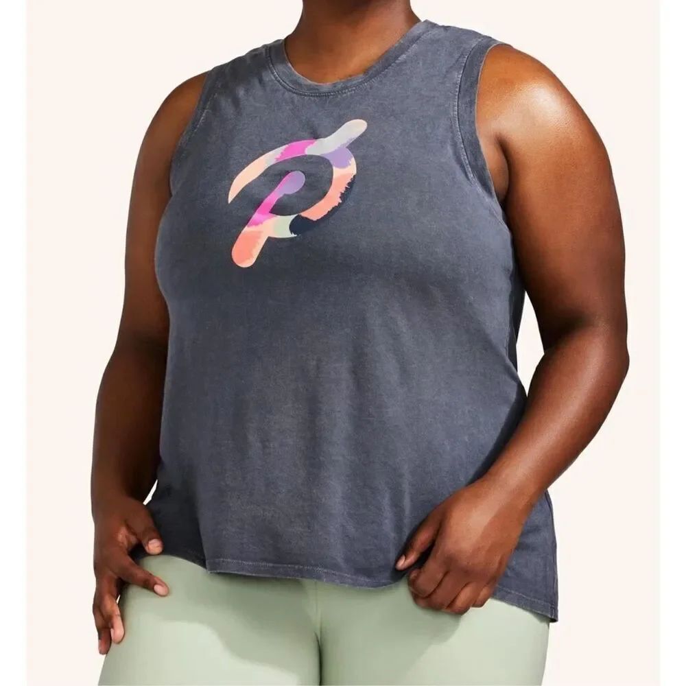 Peloton Women’s Gray Tank Top Size 3X